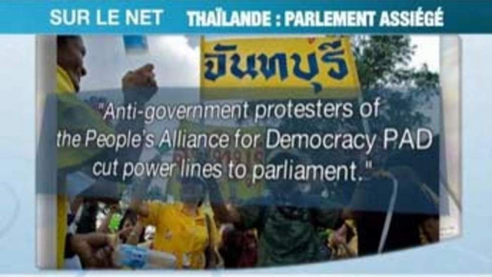 La mobilisation de l'opposition thaïlandaise se prolonge en ligne