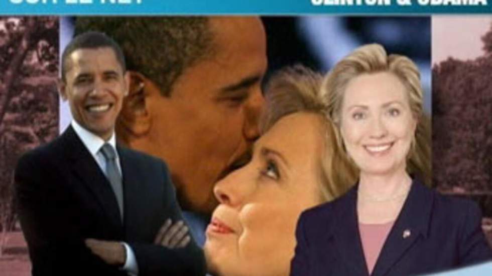 Le tandem Barack Obama - Hillary Clinton divise la Toile