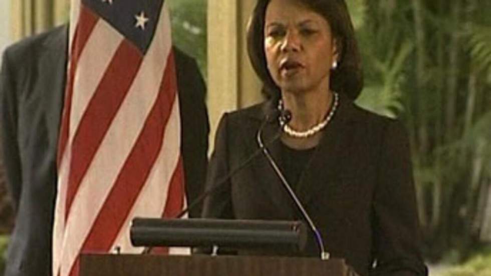 Condoleezza Rice presse le Pakistan de coopérer