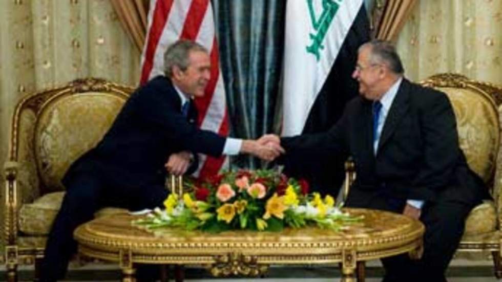 Visite d'adieu surprise de George W. Bush à Bagdad Visite d'adieu surprise de George W. Bush à Bagdad