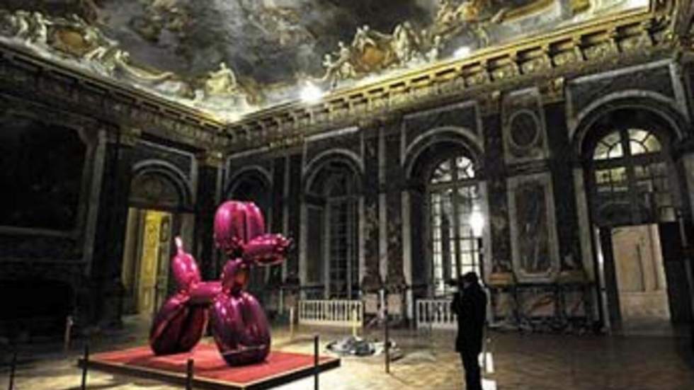 Bourbon-Parme débouté, l'exposition Jeff Koons reste à Versailles