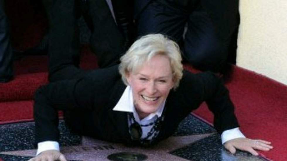 Glenn Close décroche une étoile à Hollywood