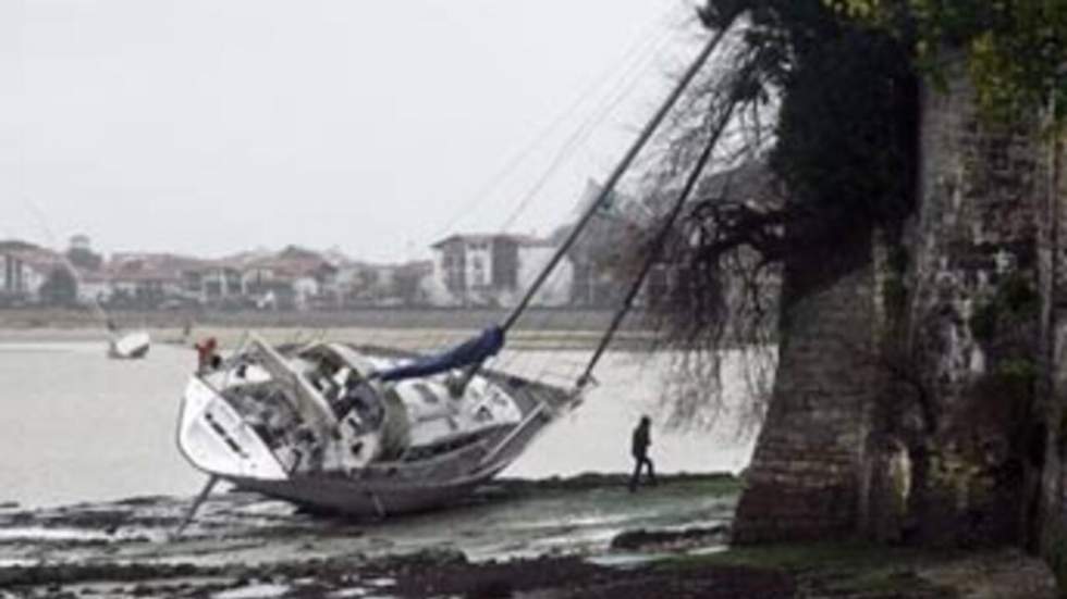 Les secours mobilisés après les ravages de la tempête Klaus