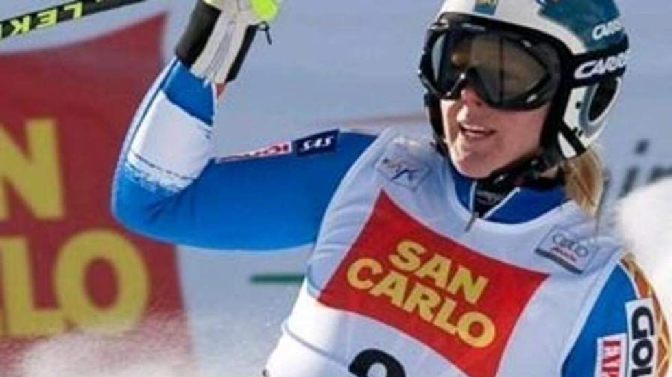 Jessica Lindell-Vikarby triomphe à Cortina Jessica Lindell-Vikarby triomphe à Cortina