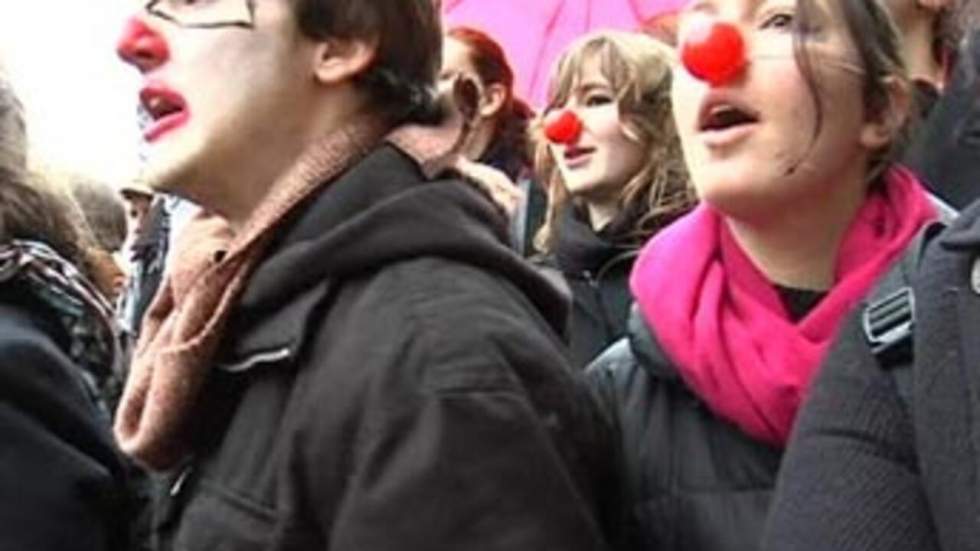 Manifestations contre les réformes de l'université