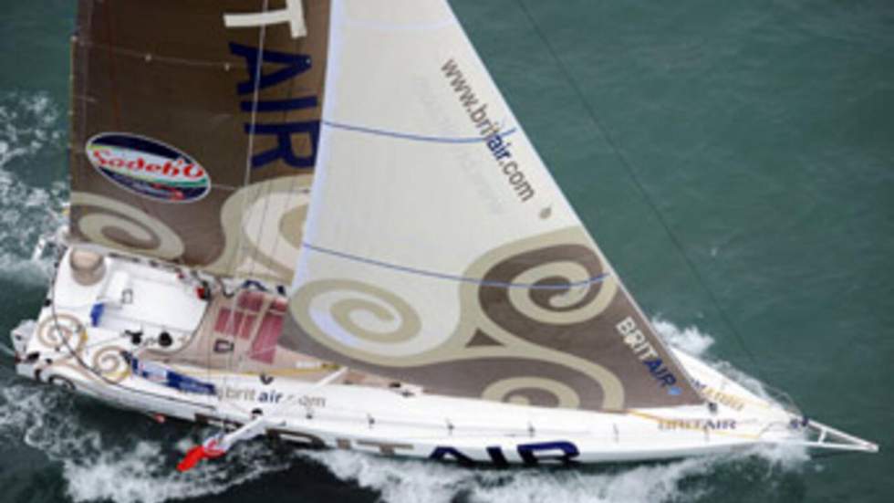 Armel Le Cléac'h arrive deuxième aux Sables-d'Olonne