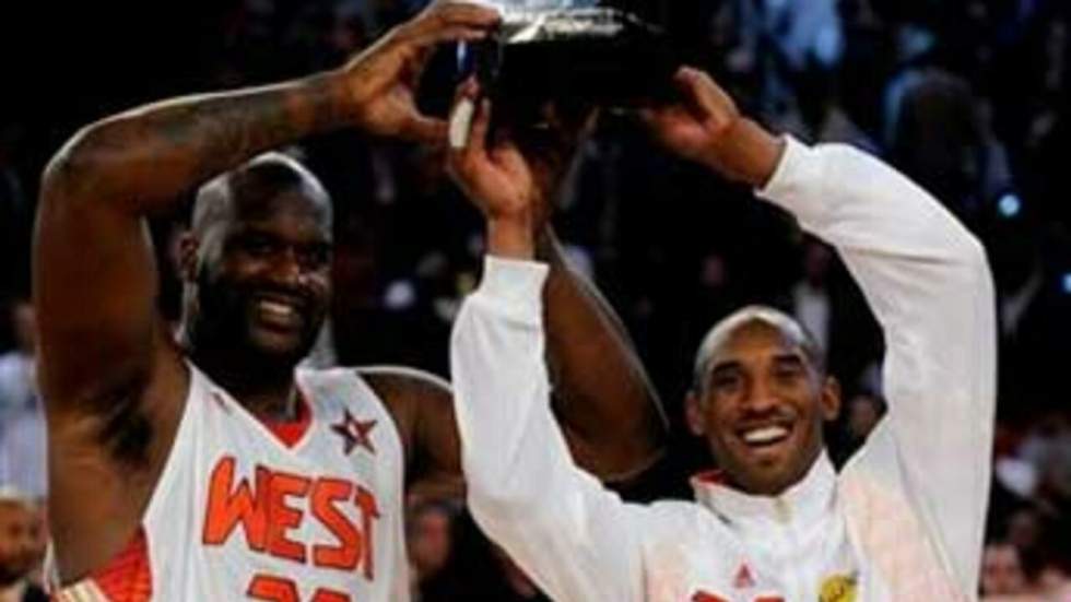 O'Neal et Bryant se partagent le titre de MVP du All-Star Game