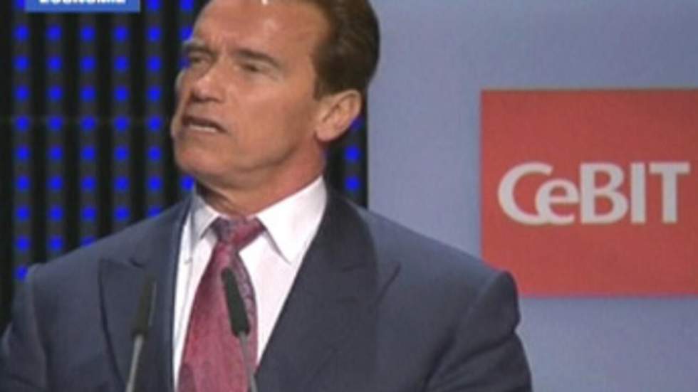 Schwarzenegger inaugure le Cebit d'Hanovre