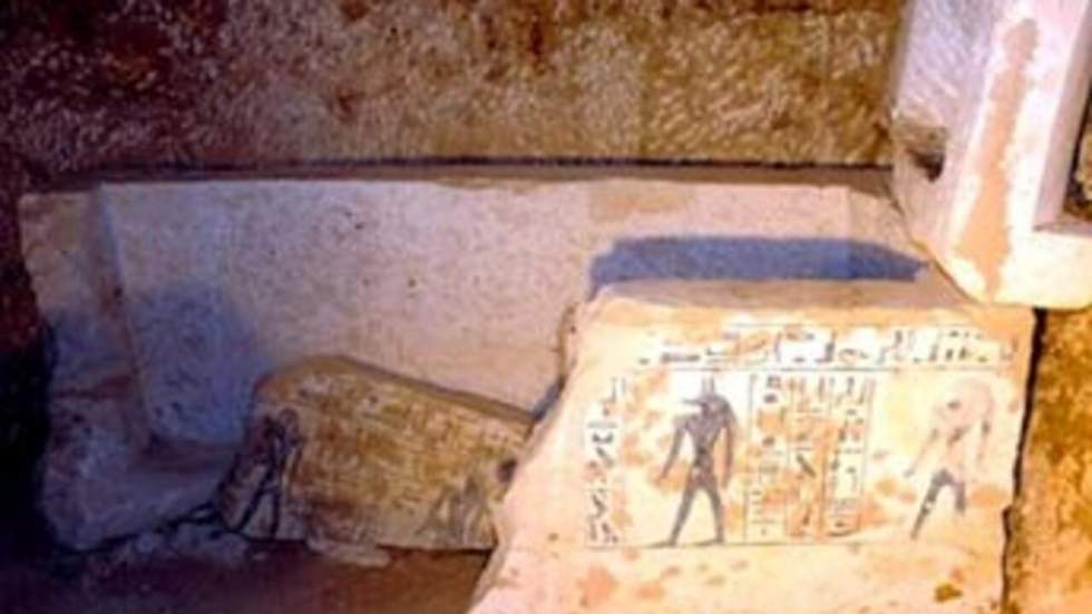 Mise au jour d'un tombeau pharaonique vieux de 3 000 ans