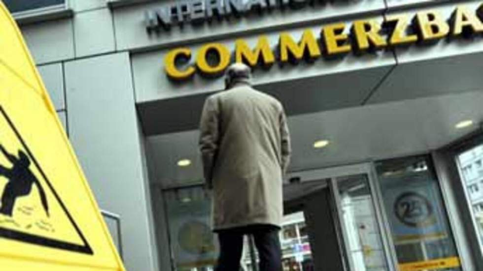 La Commerzbank enregistre 6,6 milliards d'euros de pertes