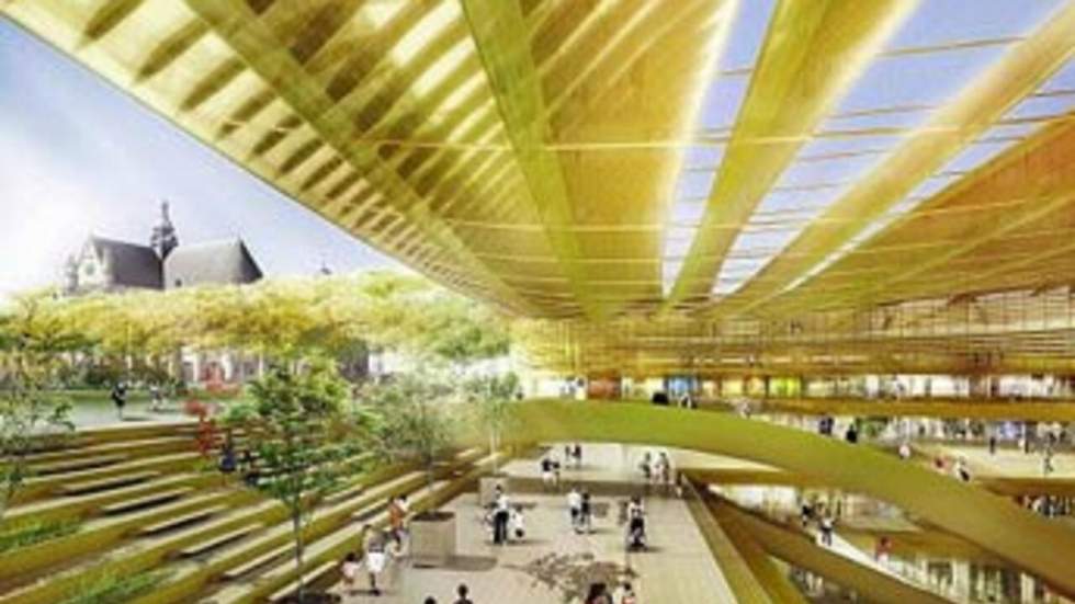 Paris lance le projet de réaménagement des Halles