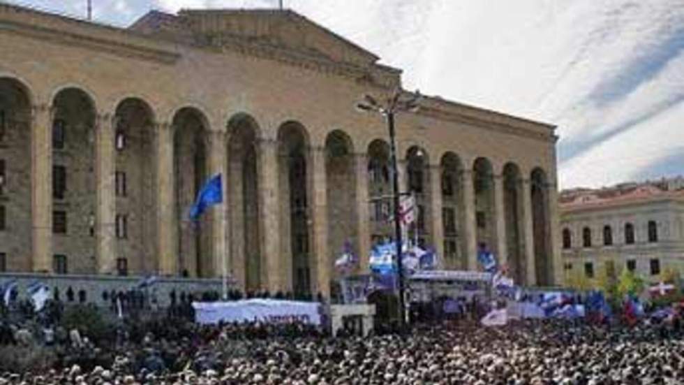 Des milliers de manifestants attendus à Tbilissi