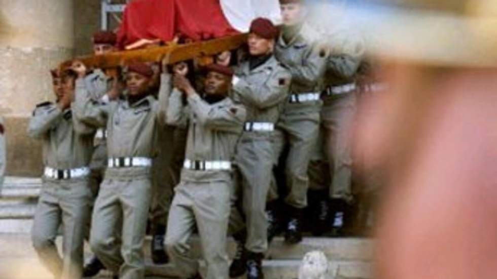 Les obsèques de Maurice Druon célébrées aux Invalides