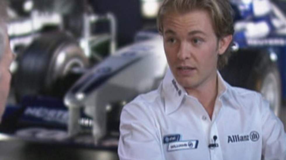 Nico Rosberg, de l'écurie Williams, en tête des essais libres à Monaco