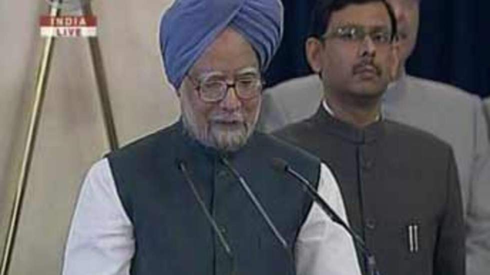 Le Premier ministre Singh prête serment pour un nouveau mandat Le Premier ministre Singh prête serment pour un nouveau mandat