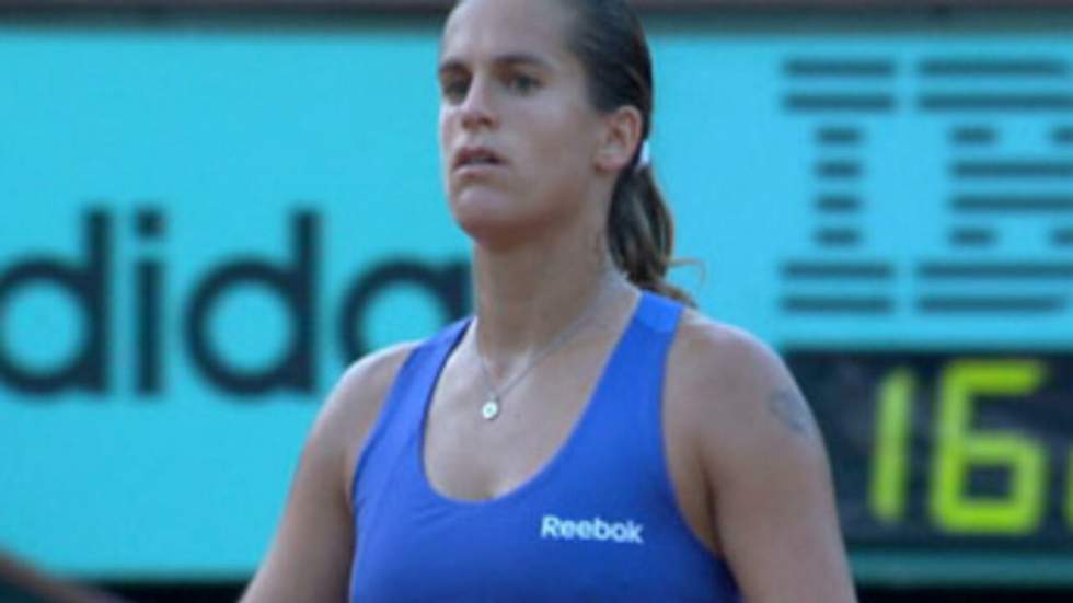 Amélie Mauresmo éliminée dès le premier tour