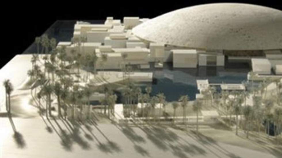 Coup d'envoi du chantier du Louvre-Abou Dhabi