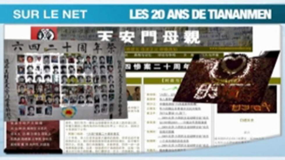 Le Web commémore le 20e anniversaire de Tiananmen