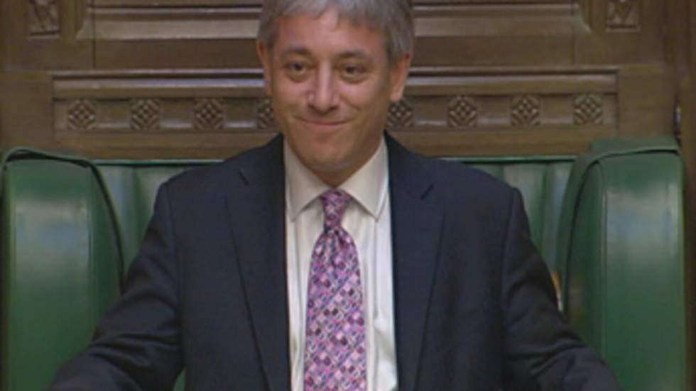 John Bercow, nouveau "Speaker" de la Chambre des communes