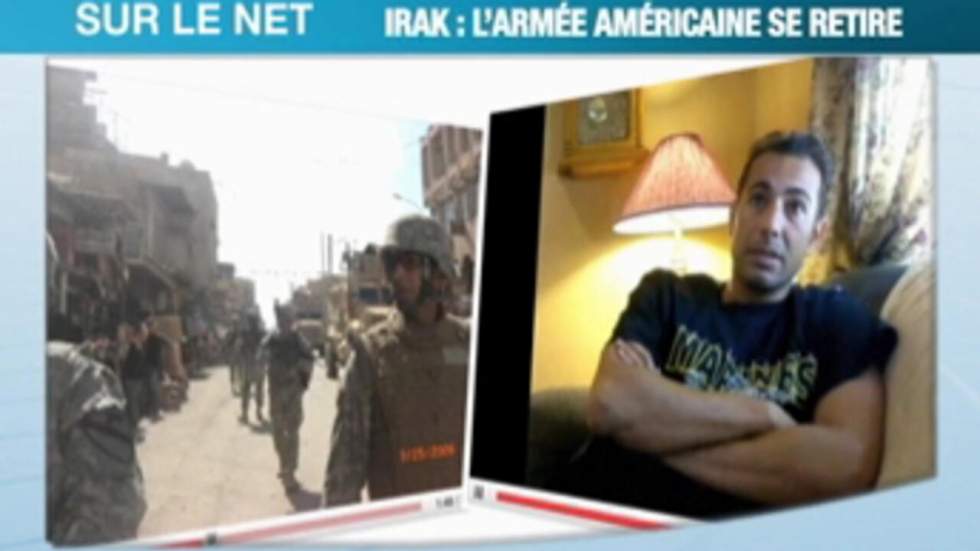 Le Web réagit au retrait partiel des troupes américaines en Irak Le Web réagit au retrait partiel des troupes américaines en Irak