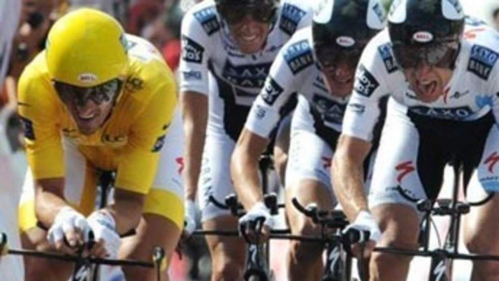 Une sixième étape en jaune et rouge