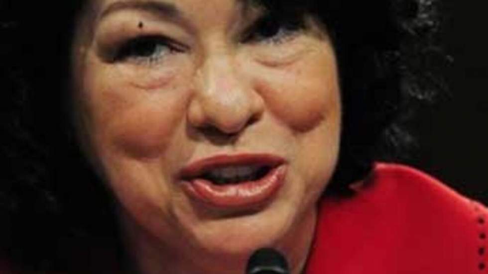 La juge Sonia Sotomayor face aux élus républicains