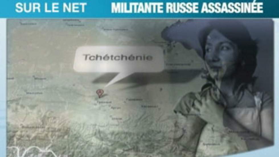 Le meurtre de la militante russe révolte la Toile