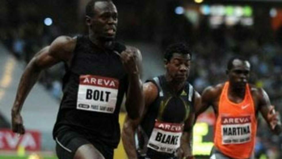 Le roi du sprint, Usain Bolt, s'impose sur 100 m au Stade de France