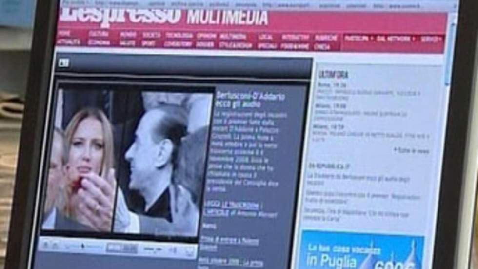 Un doux dialogue entre Berlusconi et une escort girl diffusé sur le Net