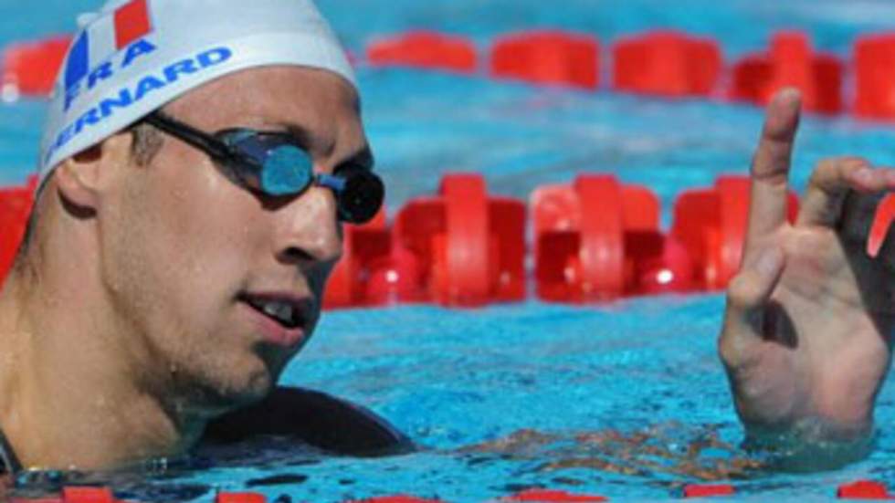 Les Français Bernard et Bousquet en finale du 100 m nage libre