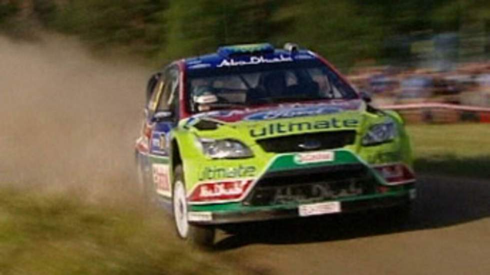 Hirvonen en tête devant Loeb Hirvonen en tête devant Loeb