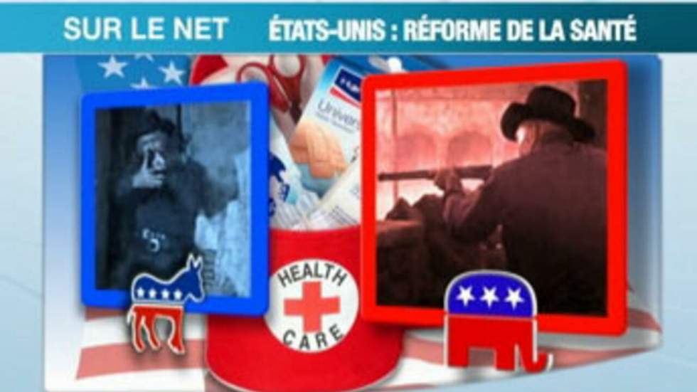 Aux États-Unis, le débat sur la réforme de la santé s'invite sur le Net