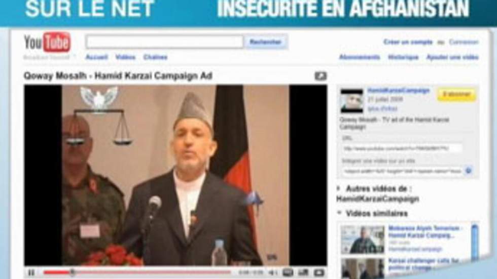 L'insécurité en Afghanistan gagne la Toile L'insécurité en Afghanistan gagne la Toile