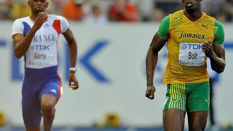 Alerte s'offre une finale du 200 m aux côtés d'Usain Bolt Alerte s'offre une finale du 200 m aux côtés d'Usain Bolt
