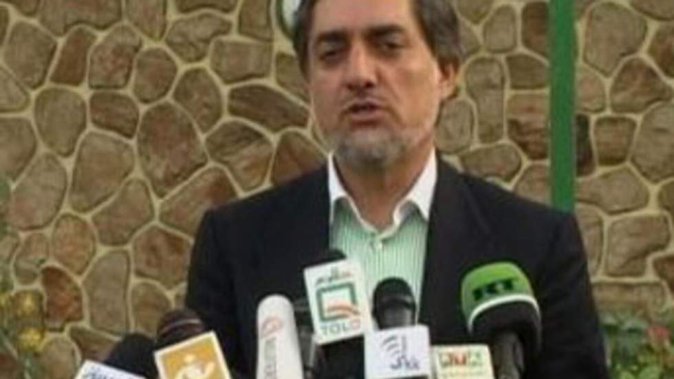 "Les résultats n'ont pas de sens", affirme Abdullah Abdullah "Les résultats n'ont pas de sens", affirme Abdullah Abdullah