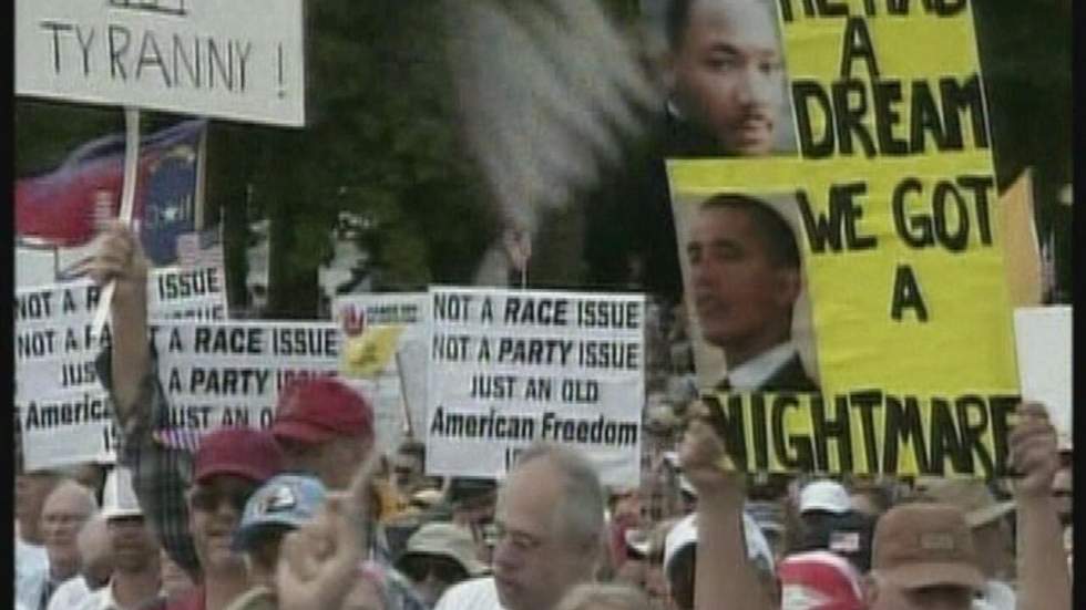 Pour Obama, ceux qui s'opposent à sa politique ne sont pas racistes Pour Obama, ceux qui s'opposent à sa politique ne sont pas racistes