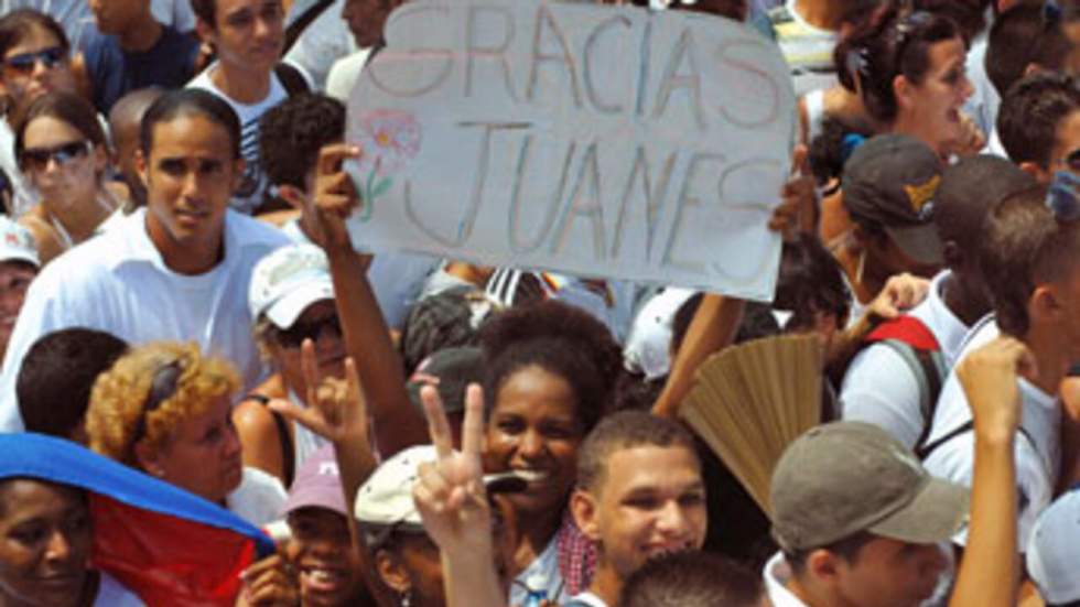 Polémique autour d'un concert du Colombien Juanes à La Havane