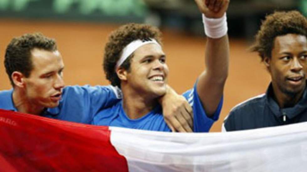 Tsonga offre à la France la victoire finale sur les Pays-Bas