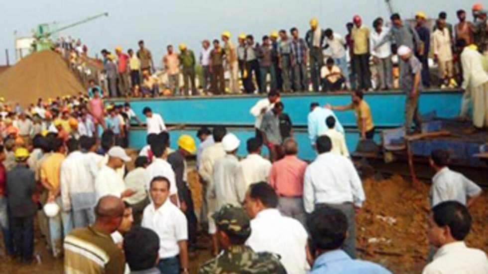 Accident mortelle dans une centrale thermique en construction