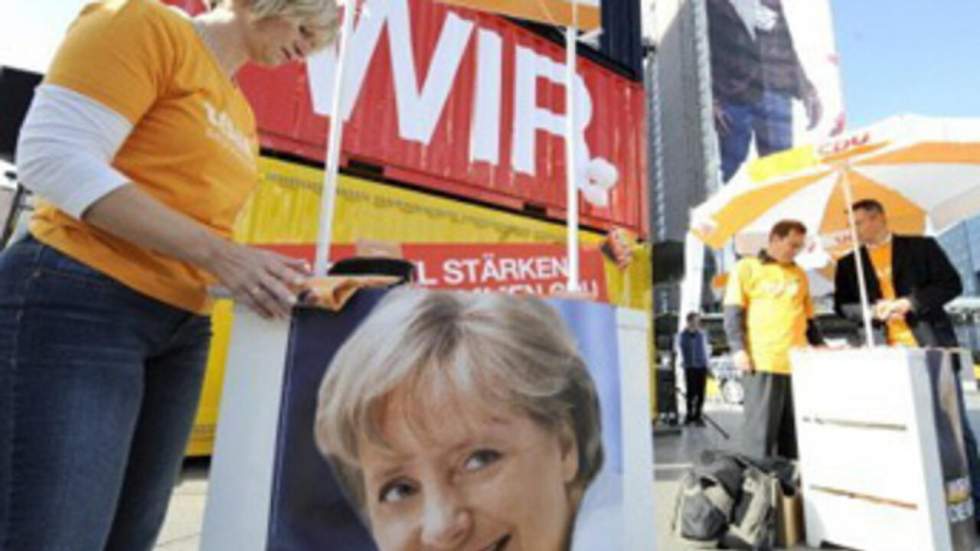 Angela Merkel mobilise ses troupes à la veille du scrutin