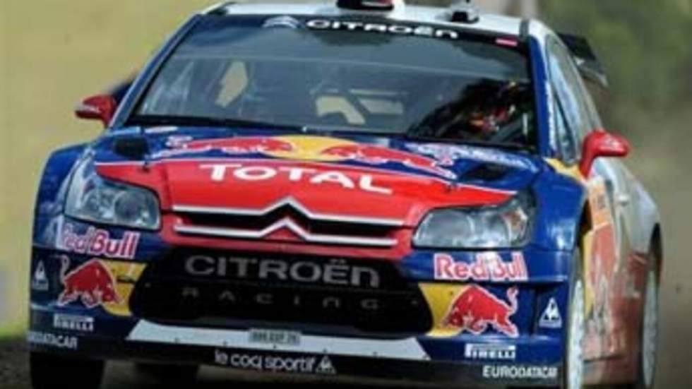 Sébastien Loeb prend la tête du rallye de Catalogne