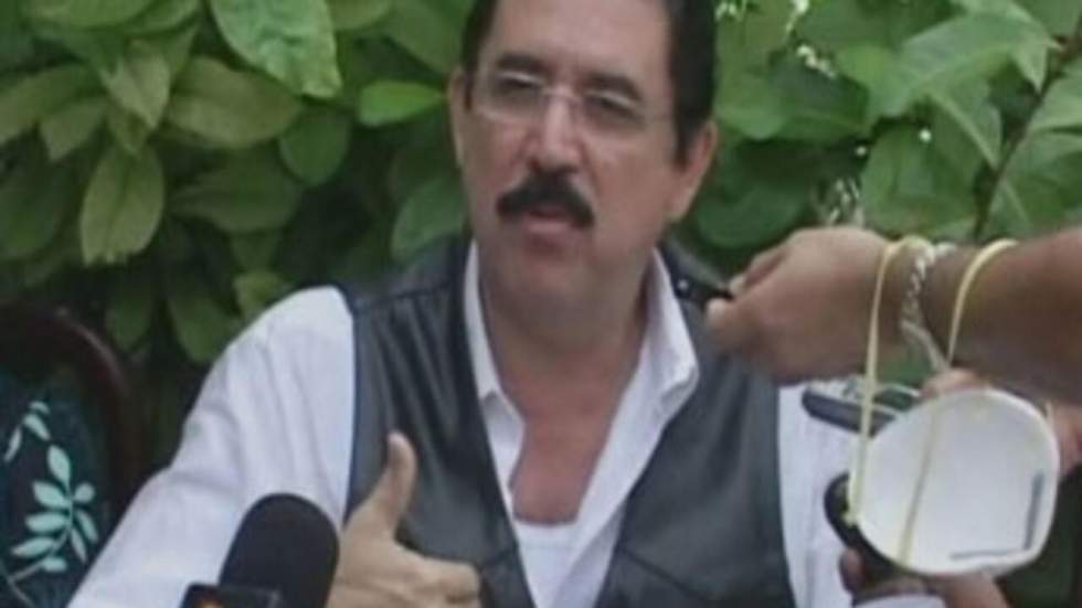 Zelaya demande des sanctions contre le gouvernement Micheletti Zelaya demande des sanctions contre le gouvernement Micheletti