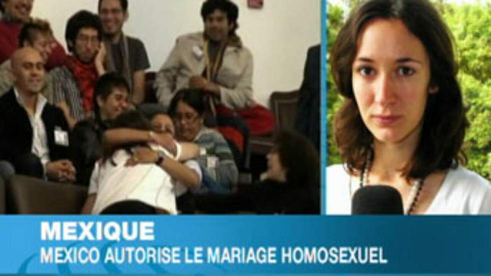 La ville de Mexico autorise le mariage homosexuel