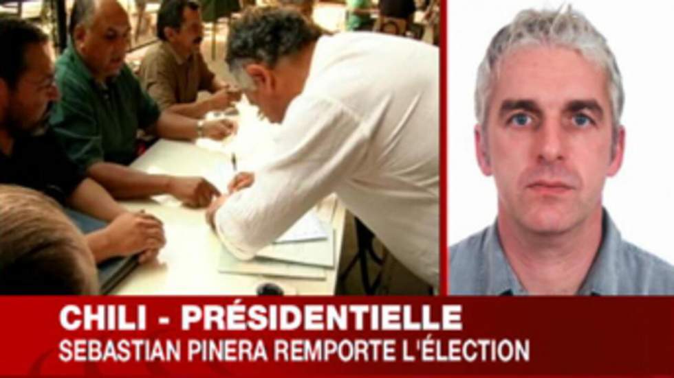 Sebastian Pinera élu à la présidence, la droite en liesse