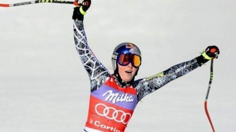 À Cortina d'Ampezzo, Lindsey Vonn signe sa 30e victoire en Coupe du monde