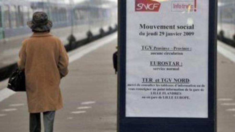 Mouvement de grève à la SNCF, le trafic fortement perturbé