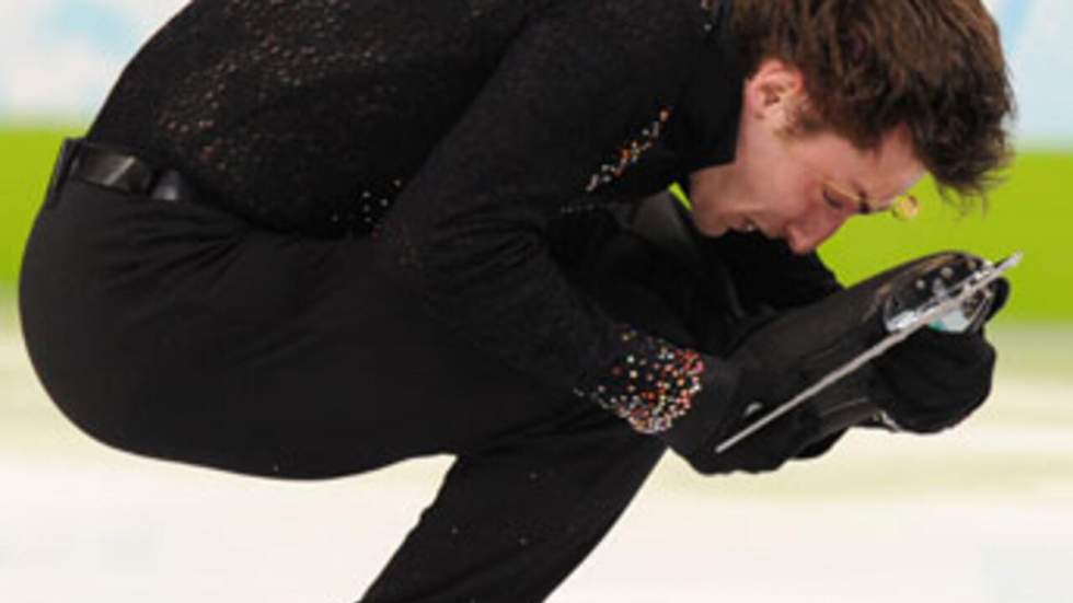 Brian Joubert chute et perd tout espoir de médaille