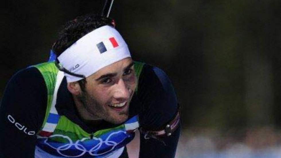 Le biathlète Martin Fourcade décroche la huitième médaille française