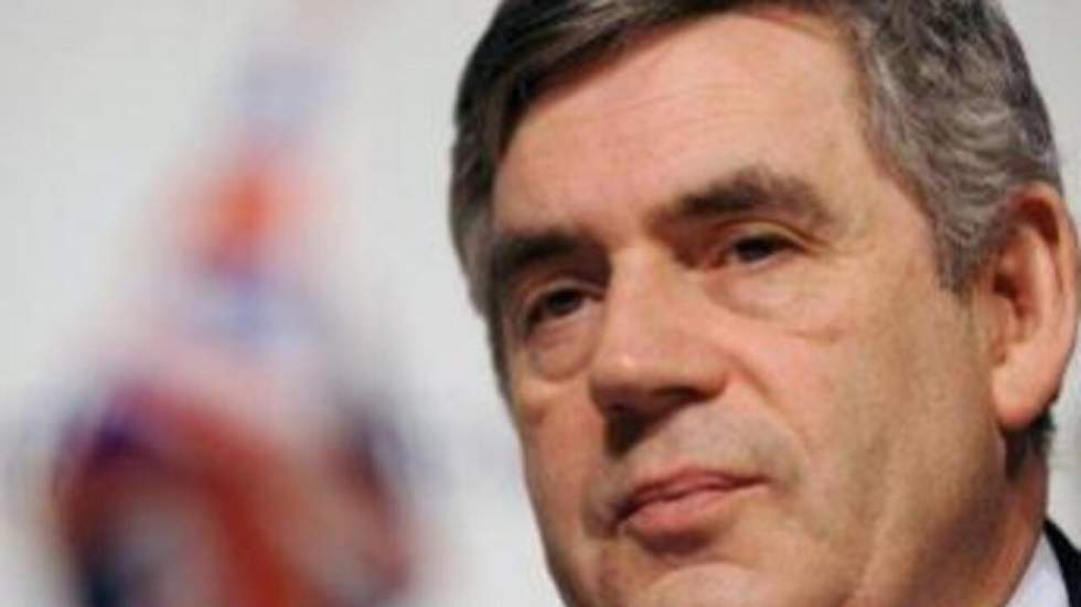 Visite surprise de Gordon Brown aux soldats britanniques déployés en Afghanistan