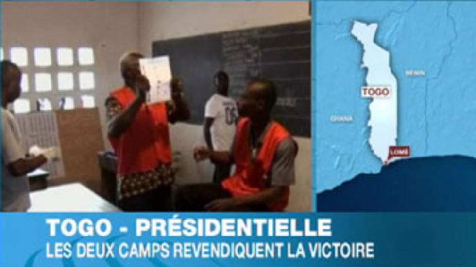 Des résultats partiels donnent Faure Gnassingbé en tête de la présidentielle